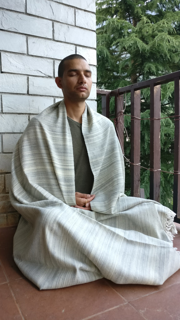 Why you need a woollen meditation shawl ??