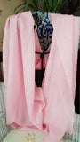 Baby Pink Cashmere Pashmina Shawl
