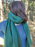 Yak and merino blend scarf