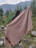 Outdoor blanket scarf
