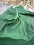 Green Silk Scarf in Pure Silk