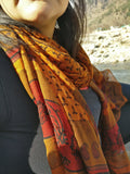 Pure Crepe Silk Neck Scarf for Women