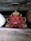 Buddhist dragon mask