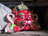 Buddhist dragon mask