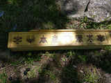 Incense holder with 8 auspicious buddhist symbols