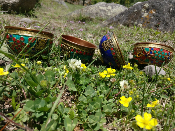 Buddhist prayer/offering cups