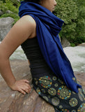 Pashmina Scarf in Deep Blue