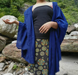 Pashmina Scarf in Deep Blue