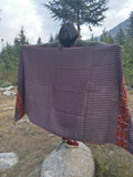 Handwoven wool scarf