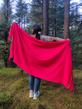 Tribal handloomed wool shawl