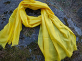 Silk wool scarf