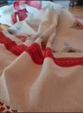 Handmade wool stole