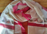 Handmade wool stole