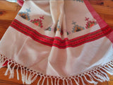 Handmade wool stole
