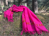 Handmade wool stole