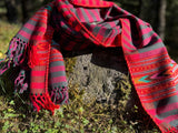 Tribal wool stole