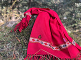 Tribal handloomed wool stole