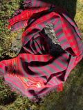 Tribal wool stole