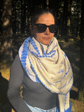 Handloom Merino wool shawl
