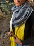 Silk wool scarf