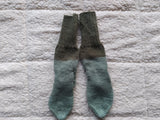 Hand knit wool socks