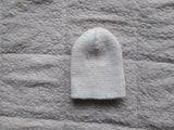 Hand knit wool beanie