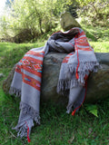 Beautiful tribal wool scarf