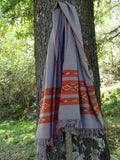 Beautiful tribal wool scarf