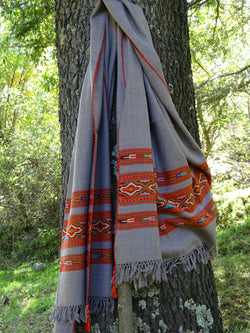 Beautiful tribal wool scarf