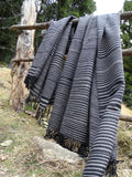 Long mens wool scarf