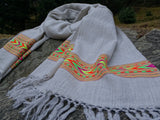 Handmade wool scarf