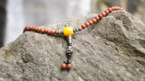 Brown Sandstone108 gemstone prayer beads