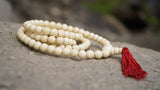 White 108 Prayer beads