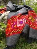 Handmade blanket scarf