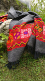 Handmade blanket scarf