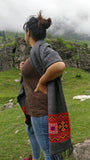 Handmade blanket scarf