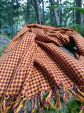 Handmade wool stole