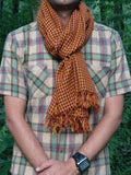 Handmade wool stole