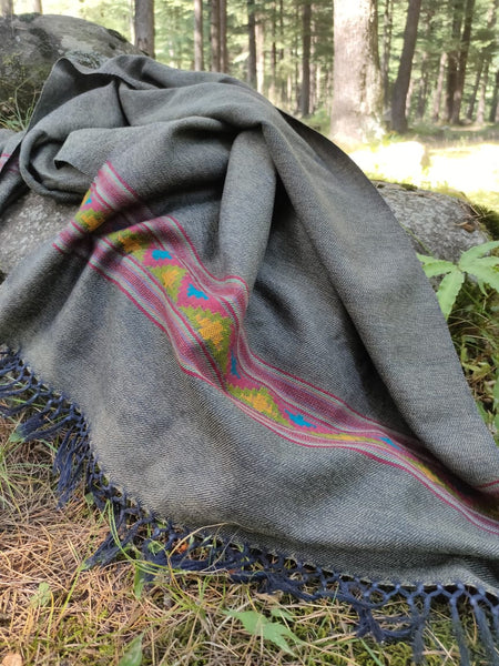 Handloomed Tribal Long Wool Scarf / Stole