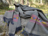 Soft wool scarf / stole
