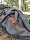 Soft wool scarf / stole