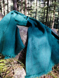 Yak and merino blend scarf