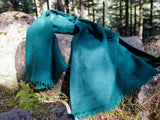 Yak and merino blend scarf