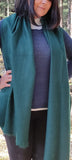 Yak and merino blend scarf