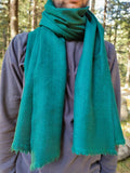 Yak and merino blend scarf