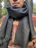 Yak and merino blend scarf