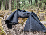 Yak and merino blend scarf