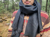 Yak and merino blend scarf