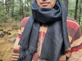 Yak and merino blend scarf