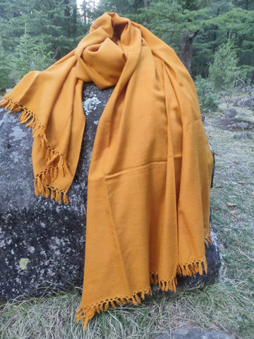 Long wool scarf